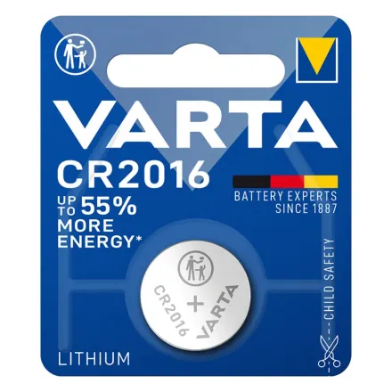 Батарейка VARTA Lithium CR2016 3V 1 шт. в блистере