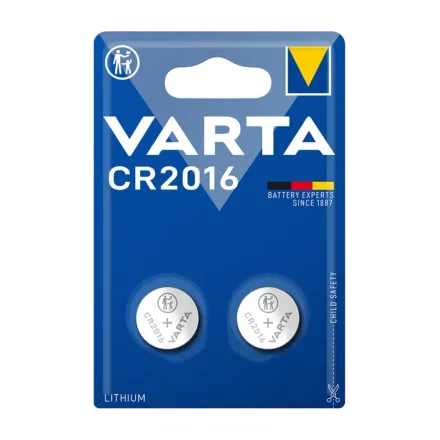 Батарейка VARTA Lithium CR2016 3V 2 шт. в блистере