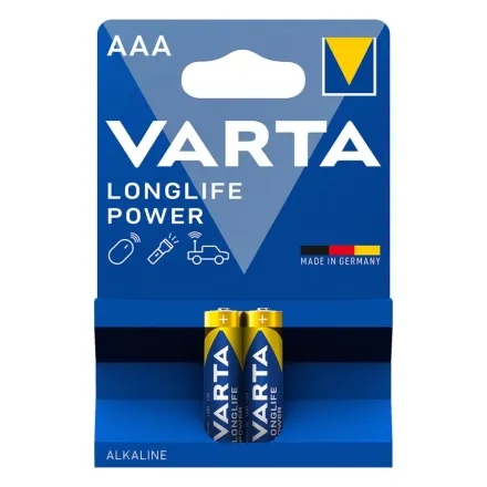 Батарейка VARTA Longlife Power Micro 1.5V - LR03/AAA (2 шт)