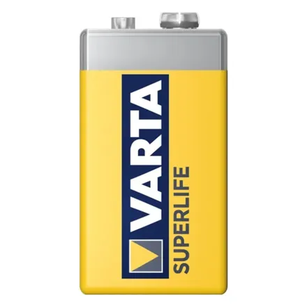 Батарейка VARTA Superlife (Super Heavy Duty) E-Block 9V - 6F22P 1 шт. в пленке