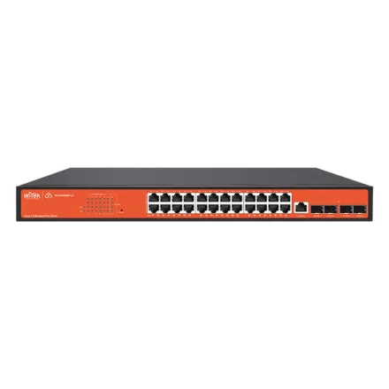 Wi-Tek WI-PCMS528F-L3 Управляемый гигабитный L3-коммутатор/ PoE