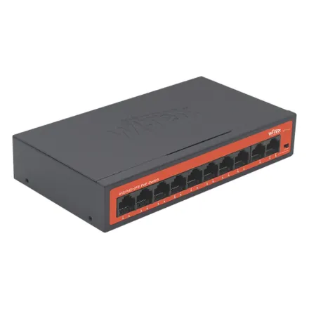 Wi-Tek WI-PS210H Коммутатор 8-портовый неуправляемый PoE