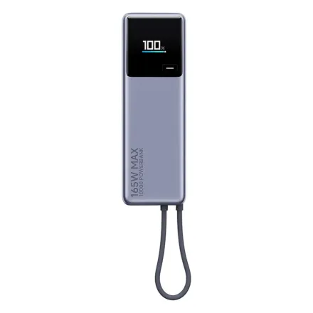 Портативный внешний аккумулятор Xiaomi 165W Power Bank 10000mAh (Integrated Cable) GL