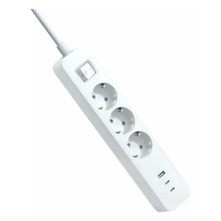 Удлинитель Xiaomi 20W Power Strip (2C1A) EU