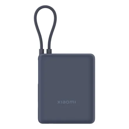 Портативный внешний аккумулятор Xiaomi 33W Power Bank 10000mAh (Integrated Cable) Ice Blue GL