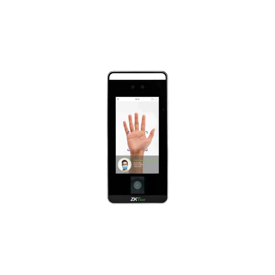 ZKTeco SpeedFace-V5L[QR][EM] ID Биометрический терминал распознавания лиц и ладоней, считывание QR