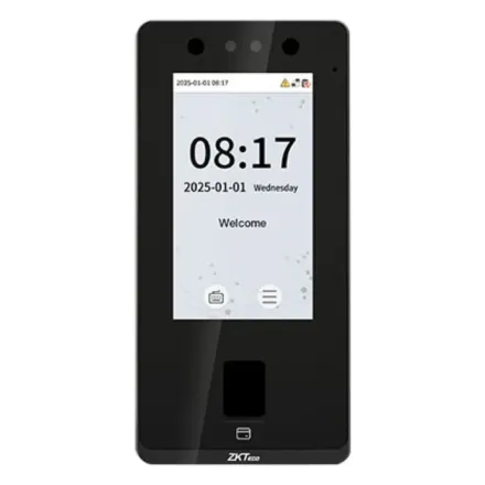 ZKTeco SenseFace 4A Биометрический терминал распознавания лиц, RFID карт (WiFi+IC)