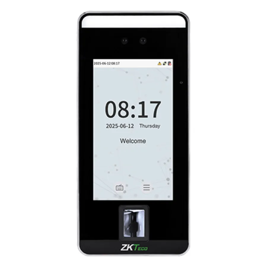 ZKTeco SpeedFace-V5L SIP Биометрический терминал распознавания лиц и отпечатков пальцев