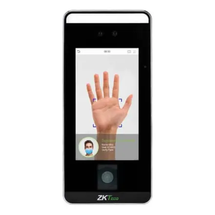 ZKTeco SpeedFace-V5L[QR][EM] ID Биометрический терминал распознавания лиц и ладоней, считывание QR