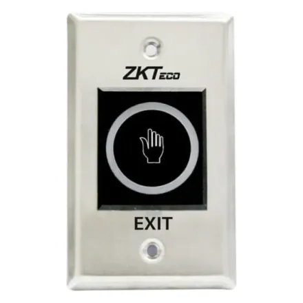 ZKTeco TLEB102-R Бесконтактная металлическая кнопка выхода / LED
